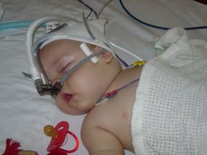 Maxi in hospital