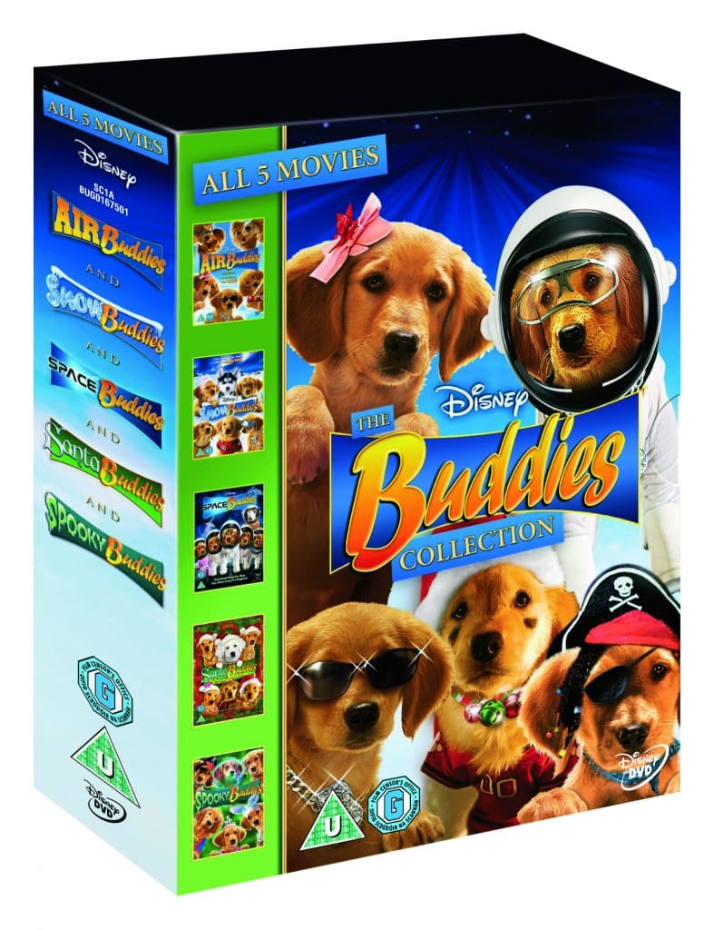 5 MOVIES SPOOKY BUDDIES DVD 3D
