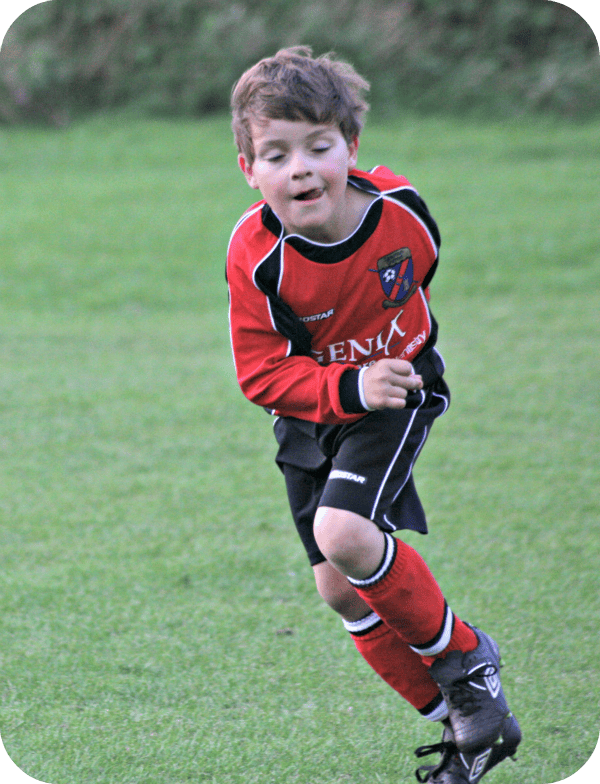 Mini running round