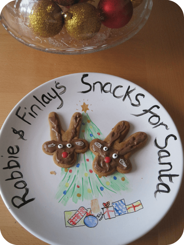 Santa snacks