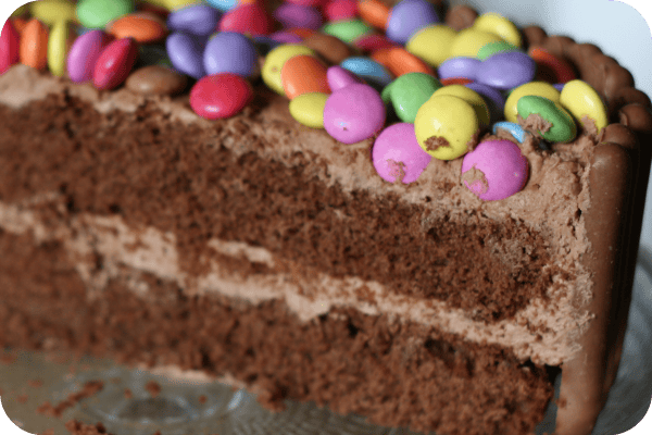 inside cake