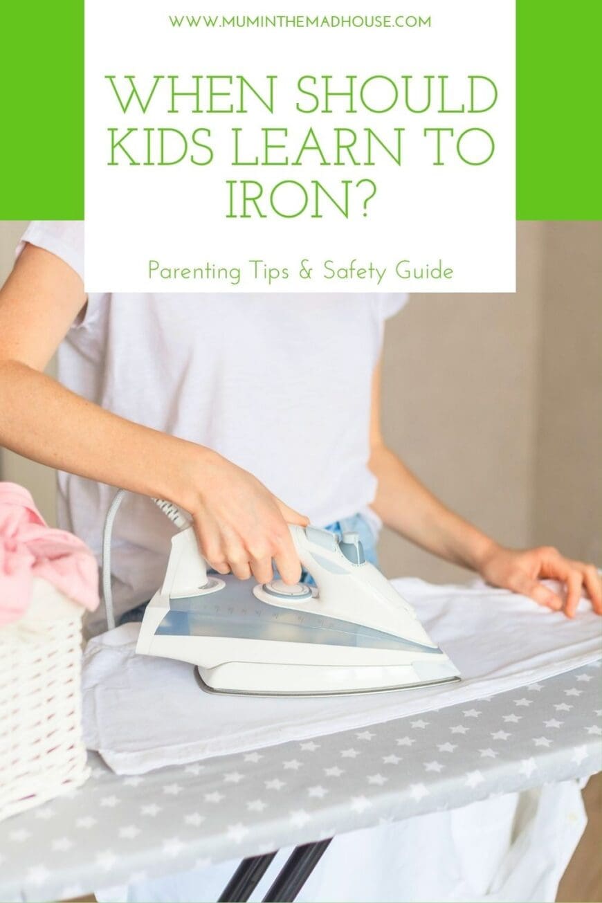 Wondering when kids should start ironing? Discover safe age guidelines plus tips for teaching clothing care skills from toddlers to teens.