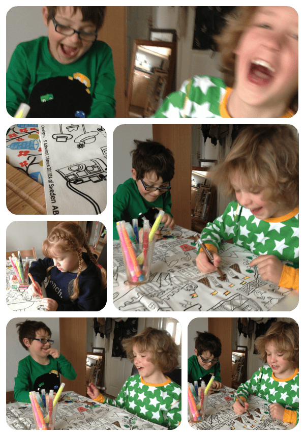 colouring Collage