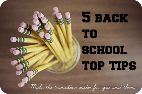 back to school top tips