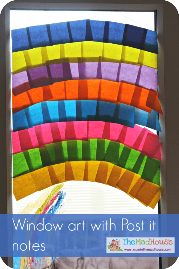 window art post it notes