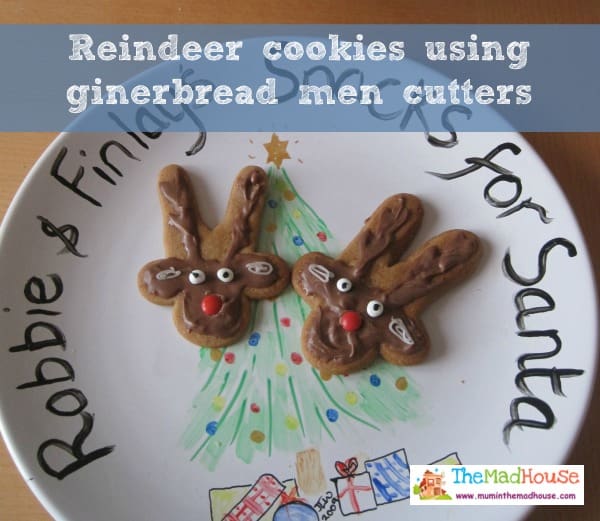 reindeer cookies Kids bake