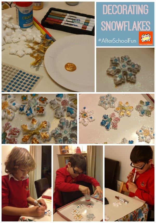 snoflake collage