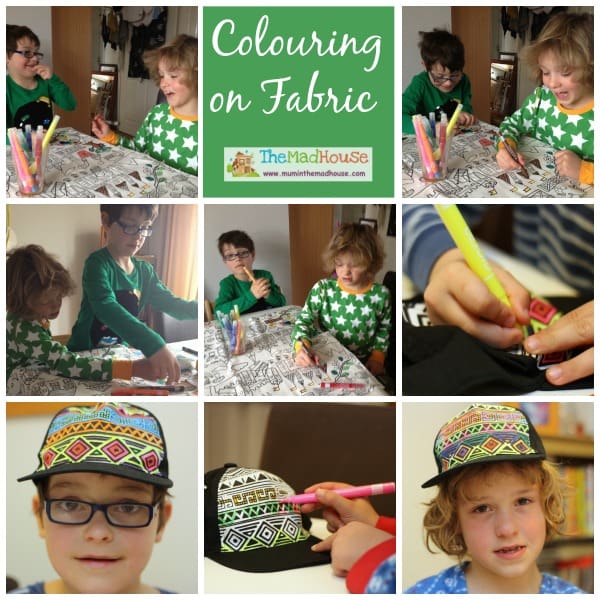 colouring collage