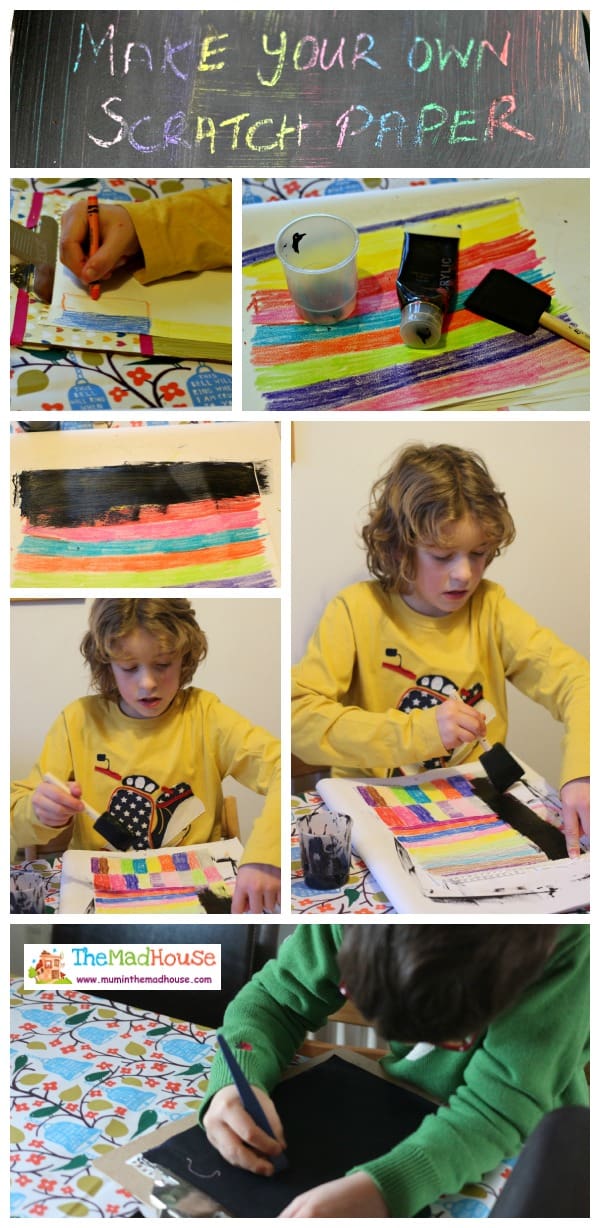 make your own scratch paper