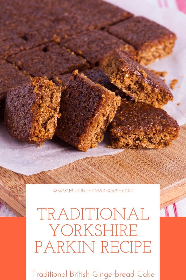 Bake a delicious ginger cake with oatmeal, golden syrup, and black treacle. This Yorkshire Parkin gets stickier and tastier after a few days in an airtight container.
