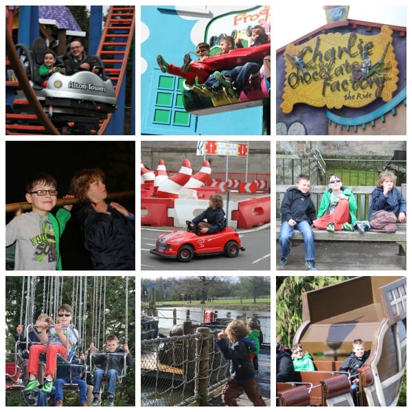 Alton Towers Collage