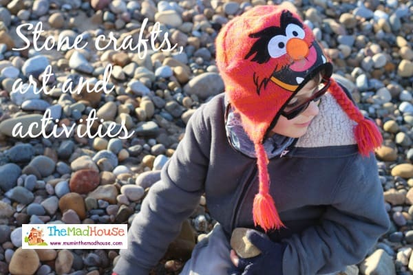 stone crafts, art and activities