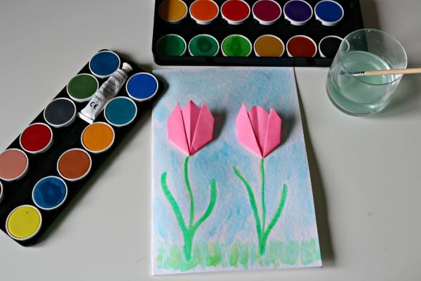 tulip card