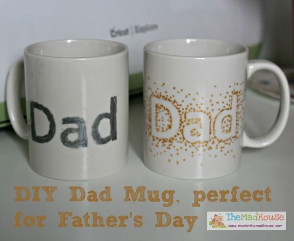 homemade Dad Mug perfect for fathers day