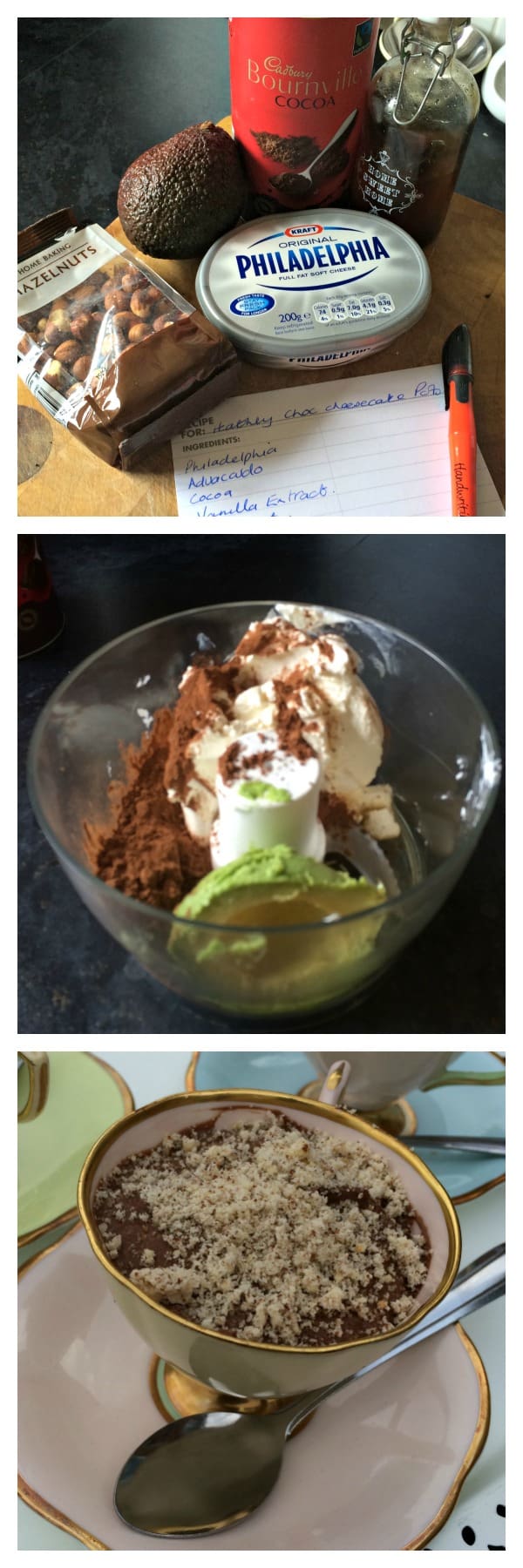 healthy chocolate pots