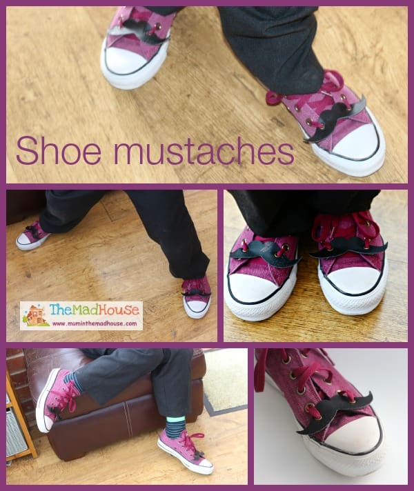 Shoe mustaches mini