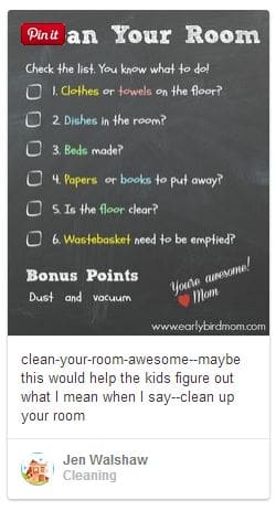 clean your room