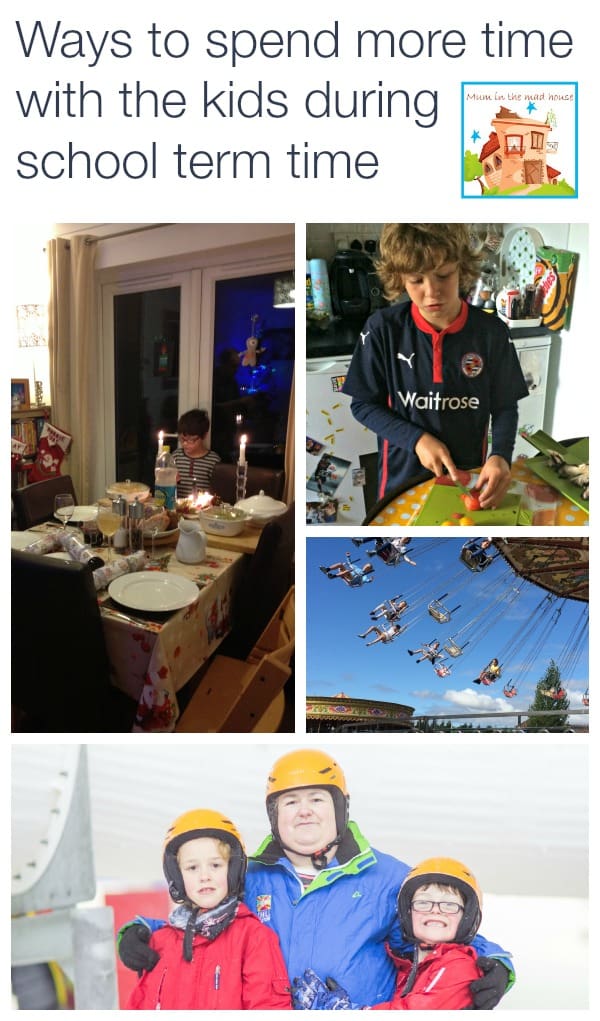 Ways to spend more time with the kids during school term time