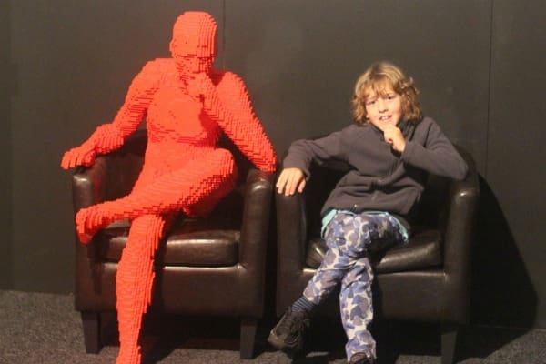 Maxi at the art of Brick