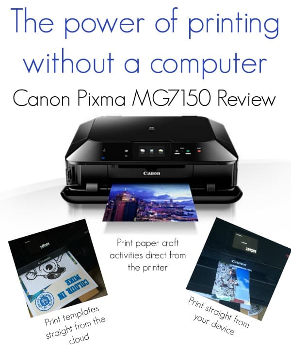 The power of printing without a computer - Canon Pixma MG7150 Review