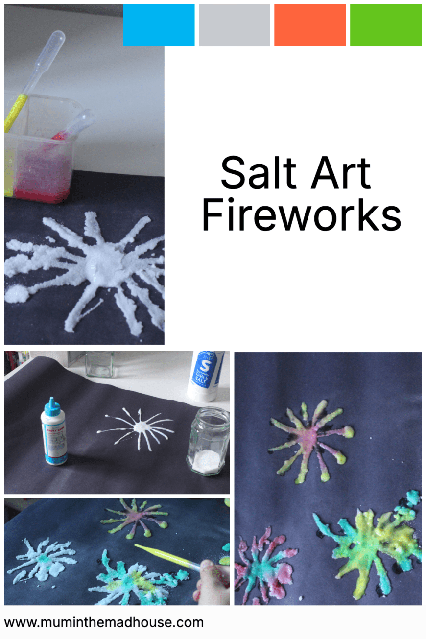 Let your kids' creativity explode with this DIY Salt Art Fireworks craft! Using simple materials like salt and paint, children can create stunning firework art that’s full of color and sparkle. Ideal for celebrations or just a fun afternoon activity!