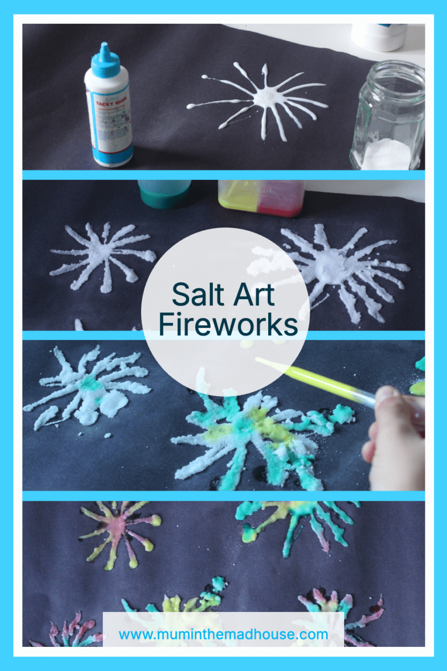 Bring the excitement of fireworks indoors with this fun Salt Art Fireworks craft! Perfect for kids, this easy and creative project uses salt, glue, and paint to make colorful firework designs that burst with vibrancy. A fantastic way to celebrate any festive occasion!