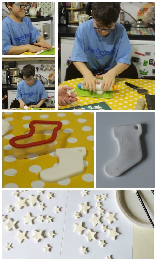 white dough