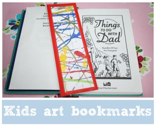 kids art book marks