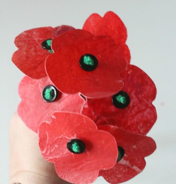 Melted-crayon-wax-poppies