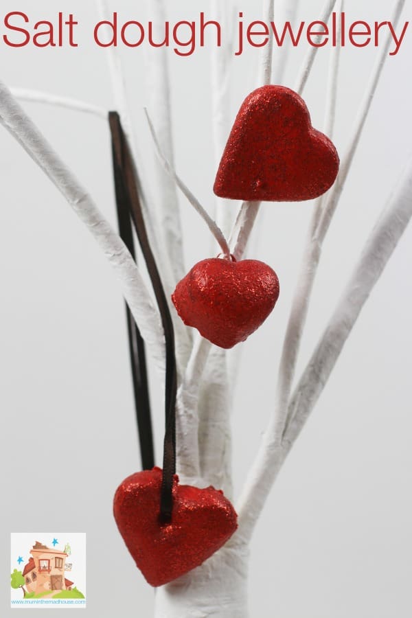 Salt dough jewellery