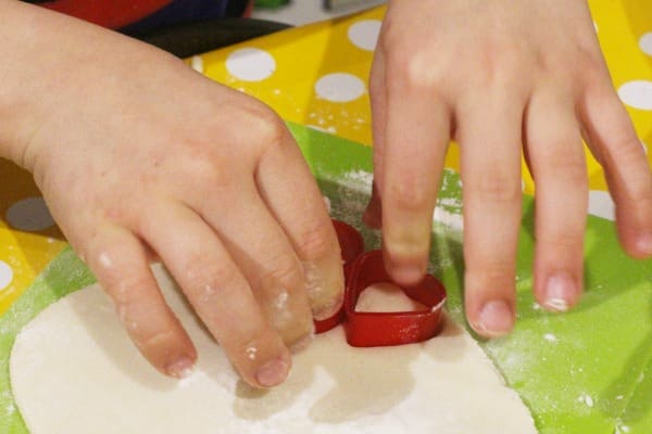 mini preparing Salt dough jewellery
