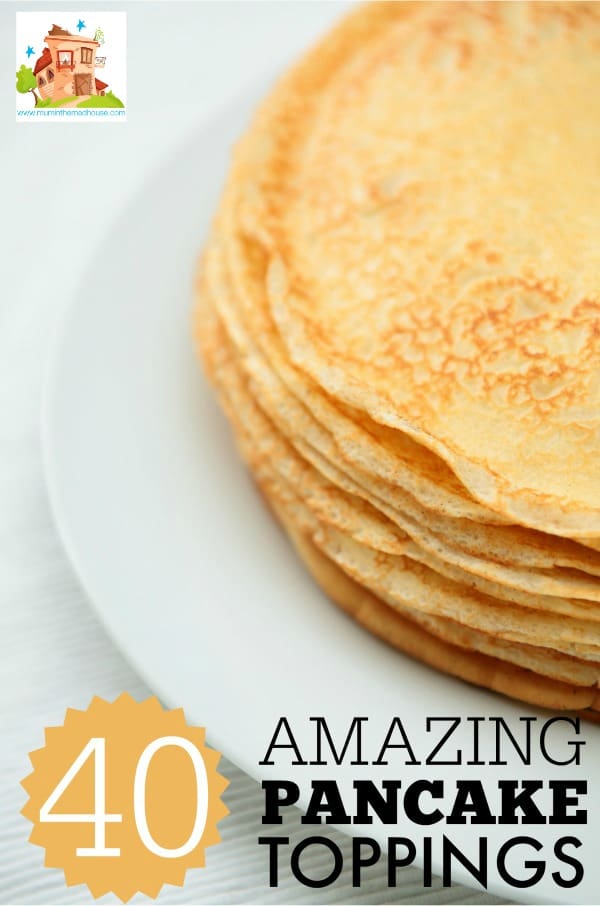 40 amazing pancake toppings