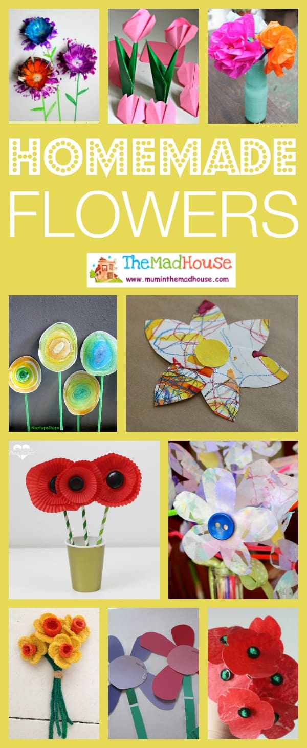 Homemade flowers