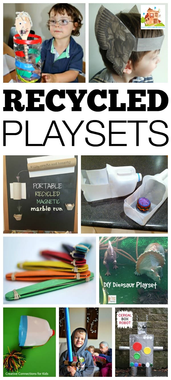 recyled playsets