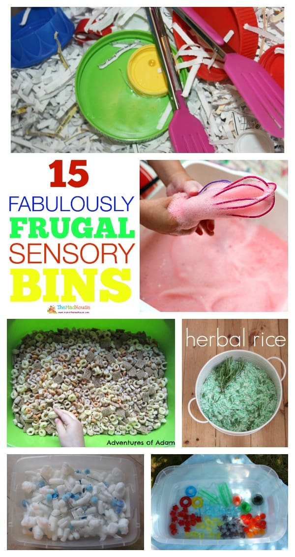 Frugal Sensory Bins