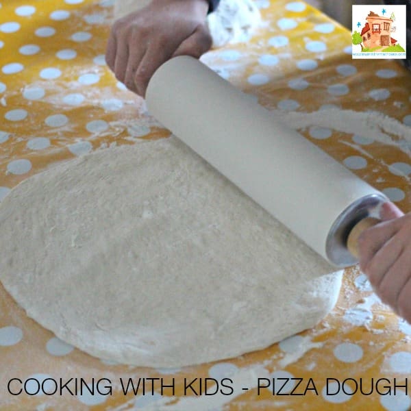 cooking with kids pizza dough