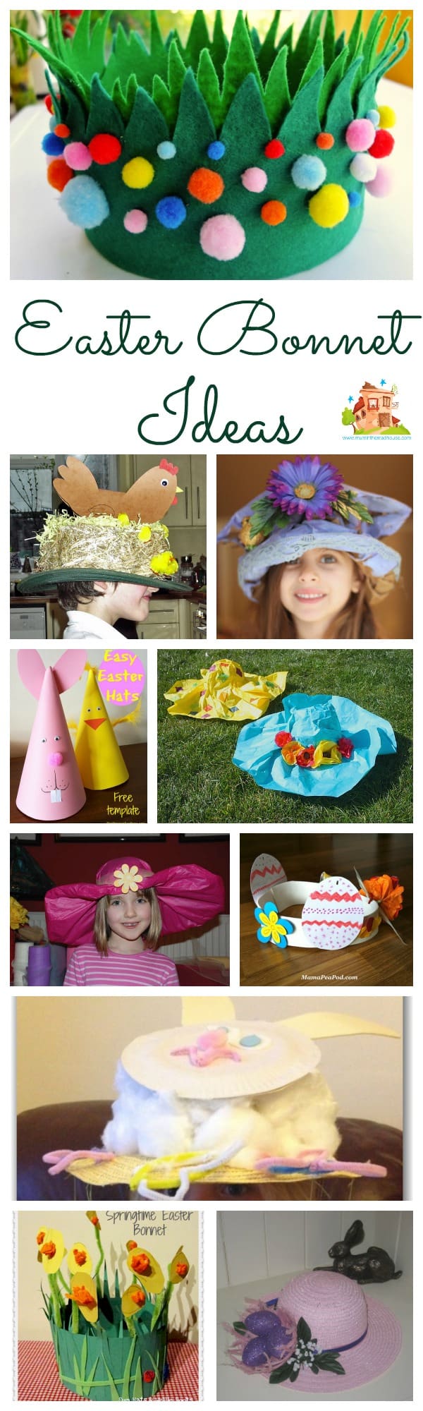 20 Amazing Easter bonnets. Celebrate Spring and Easter with this brilliant Easter bonnets and hat. There is something for kids of all ages. We adore #3