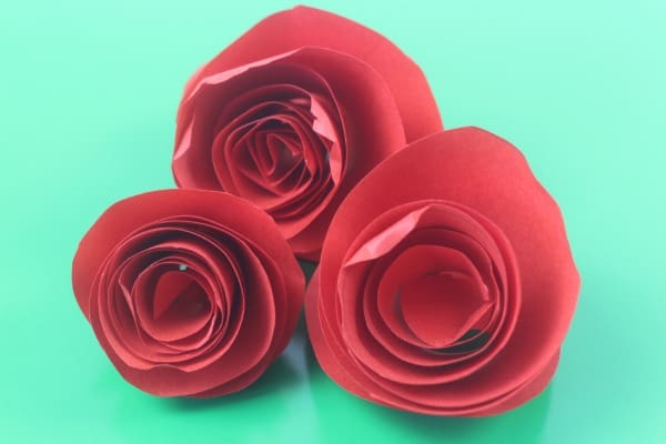 paper rose on greed