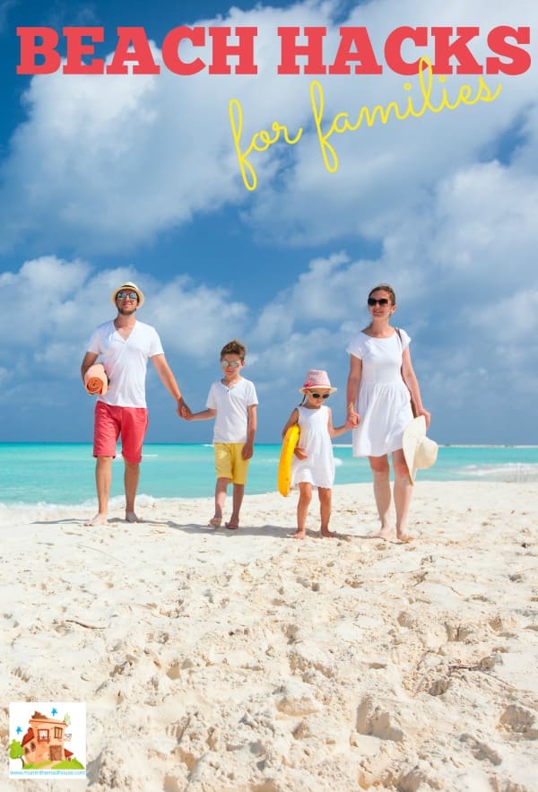beach hacks for families