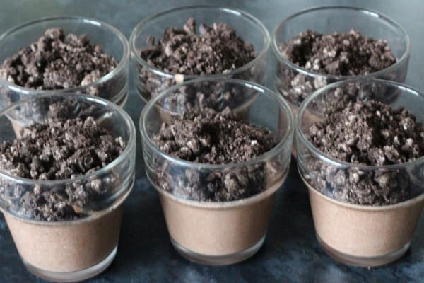 oreo mint chocolate pots 3
