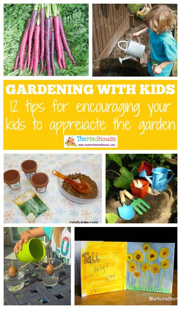 tips for gardening with kids