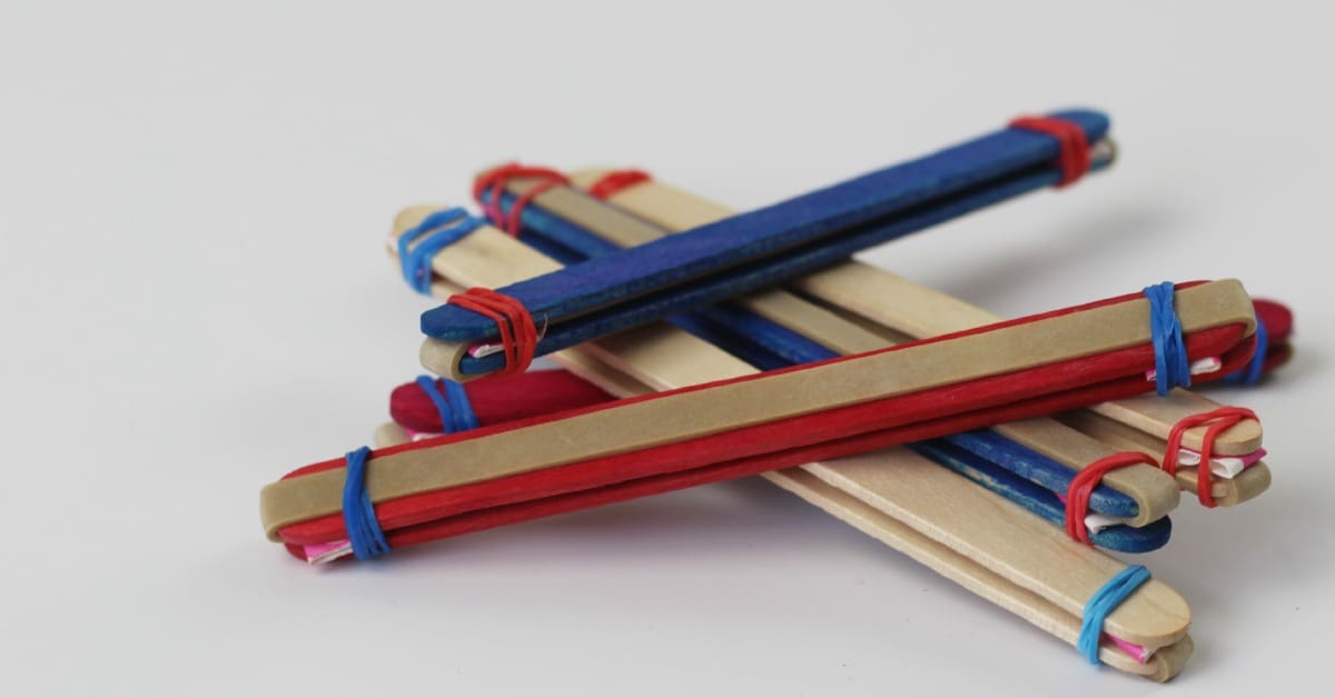 How to make Lolly or popsicle stick harmonica