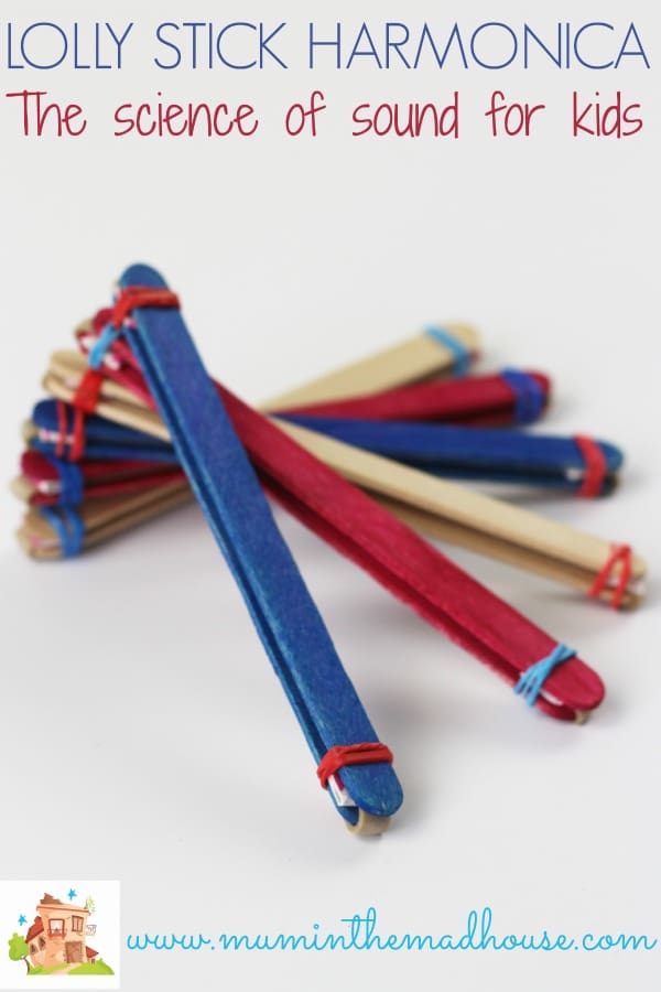 How to make Lolly or popsicle stick harmonica