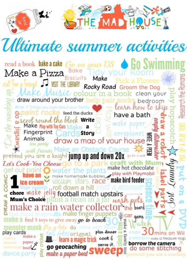 ultimate summer activities image