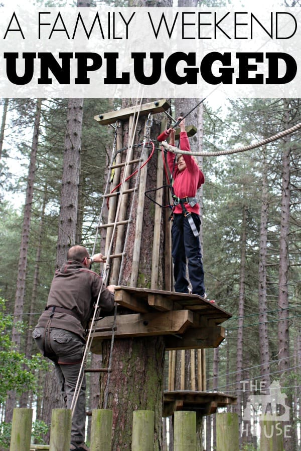 a family weekend unplugged