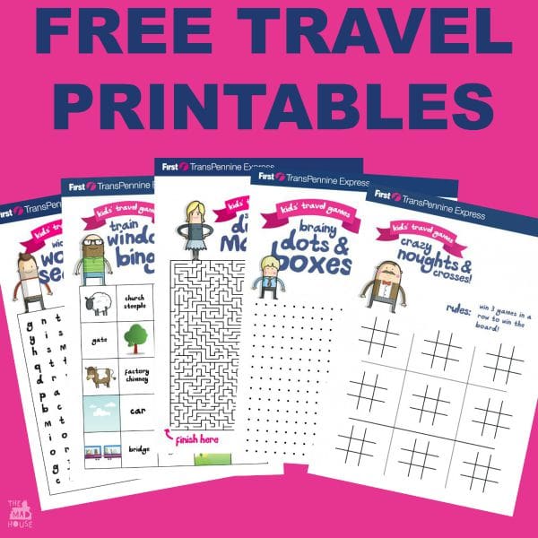 free travel printables