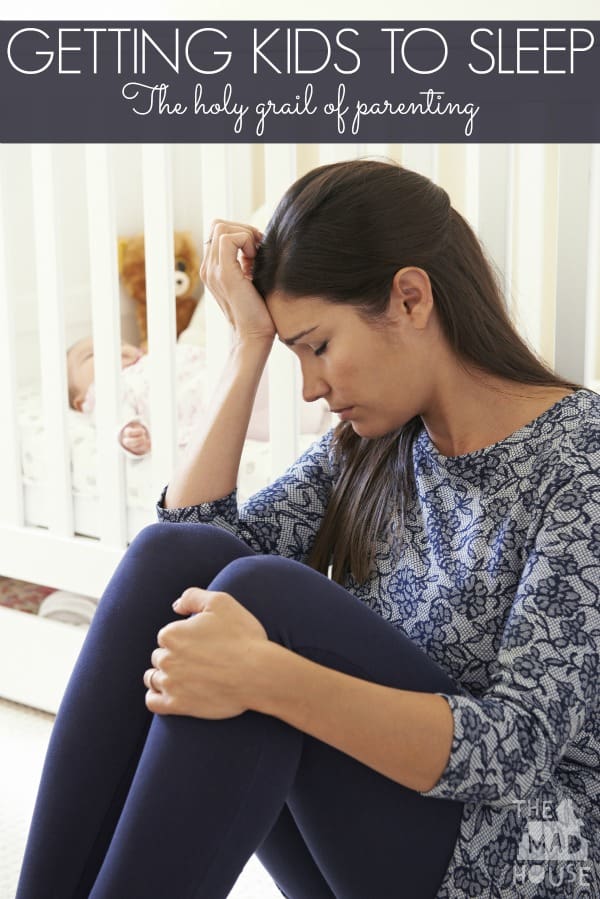 getting kids to sleep, the holy grail of parenting