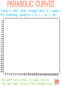 parabolic curves web