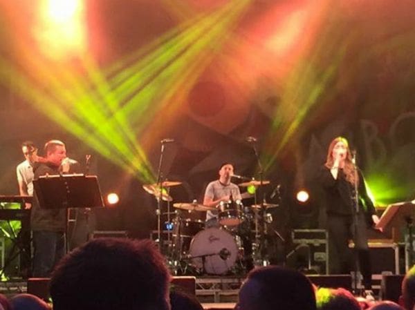 Paul Heaton and Diane Abbott at Dalby Forest