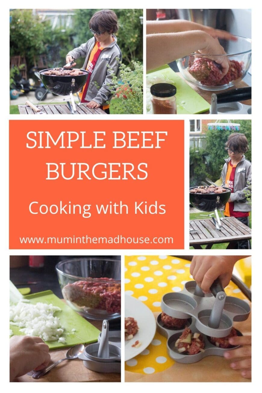 Looking for a delicious burger recipe that's quick and easy to make with step-by-step pictures? Look no further! This is the perfect burger to make and cook with kids. 